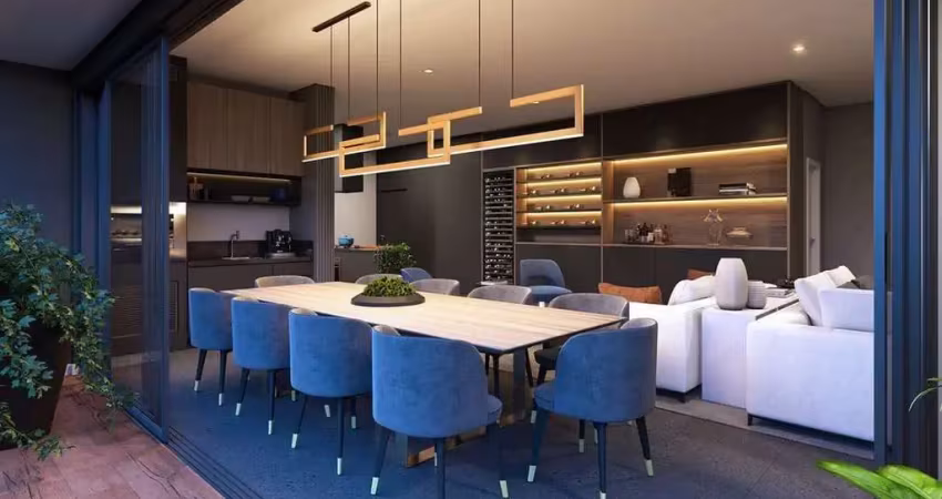 Apartamento de 3 suites com 3  vagas de garagem  e 170m²