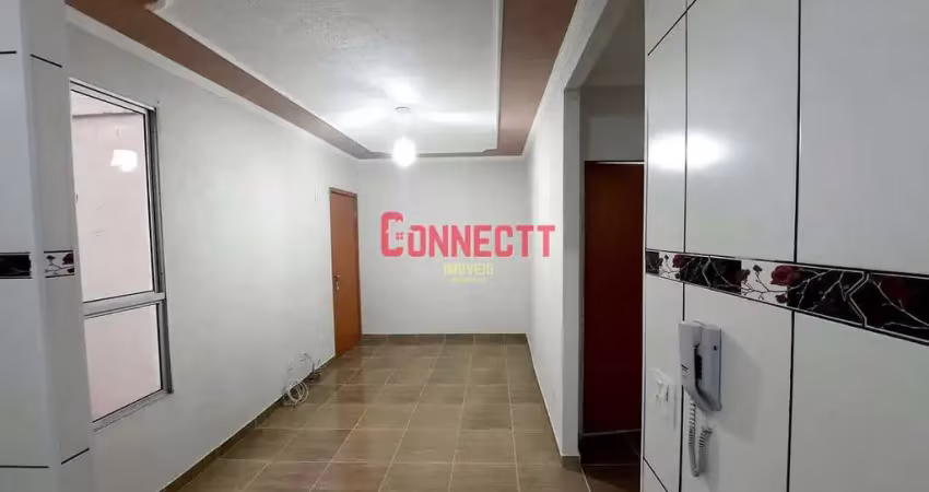 Apartamento com 2 dormitórios à venda, 45 m² por r$ 180.000,00 - jardim manoel penna - ribeirão pre
