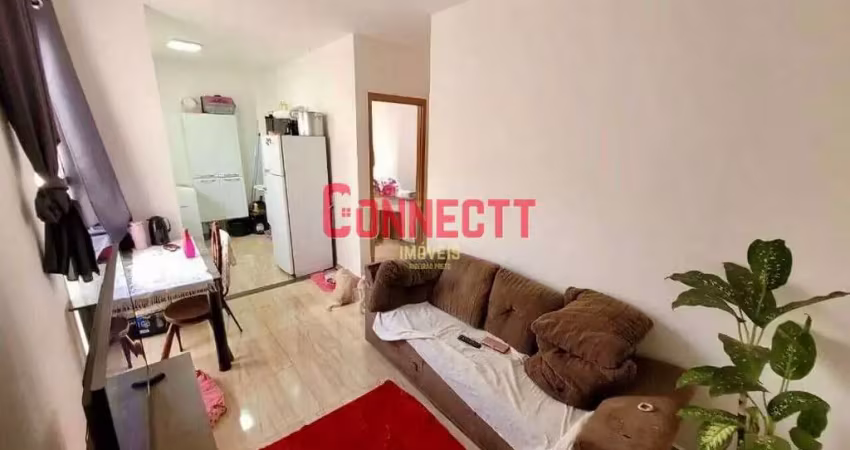 Apartamento com 2 dormitórios à venda, 45 m² por r$ 160.000 - jardim ouro branco - ribeirão preto/s