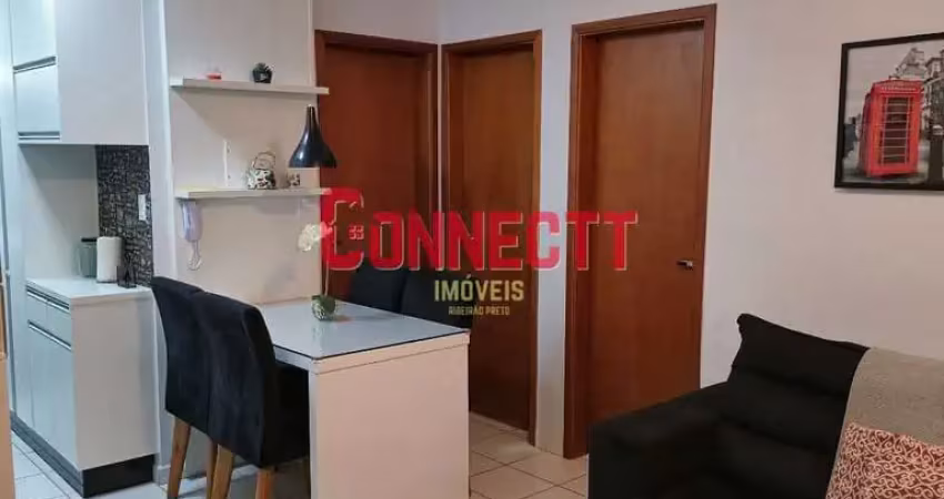 Apartamento com 2 dormitórios à venda, 42 m² por r$ 180.000,00 - jardim florestan fernandes - ribei