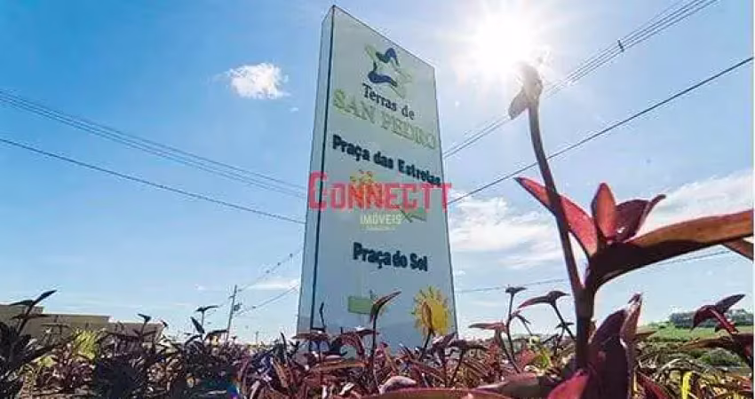 Terreno à venda, 463 m² por r$ 295.000,00 - terras de san pedro - ribeirão preto/sp