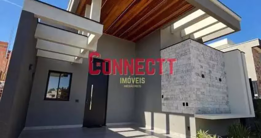 Casa de 3 quartos sendo 1 suite 4 vagas e piscina em condomínio.