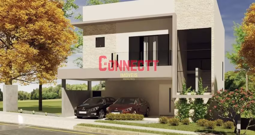 Casa com 3 suítes com closet à venda, 238 m² por r$ 1.590.000 - vila do golf - ribeirão preto/sp