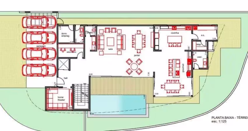 Casa com 4 dormitórios à venda, 554 m² por r$ 5.900.000 - jardim olhos d'água - ribeirão preto/sp