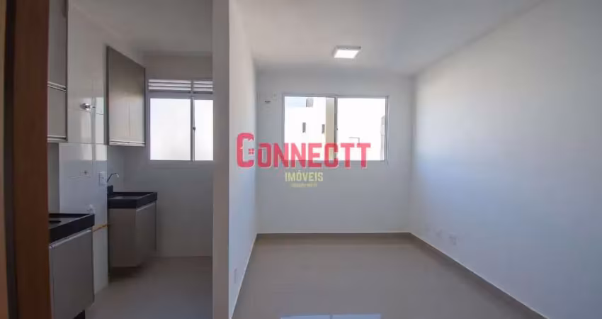 Apartamento com 2 dormitórios para alugar, 44 m² por r$ 2.065,00/mês - recreio das acácias - ribeir