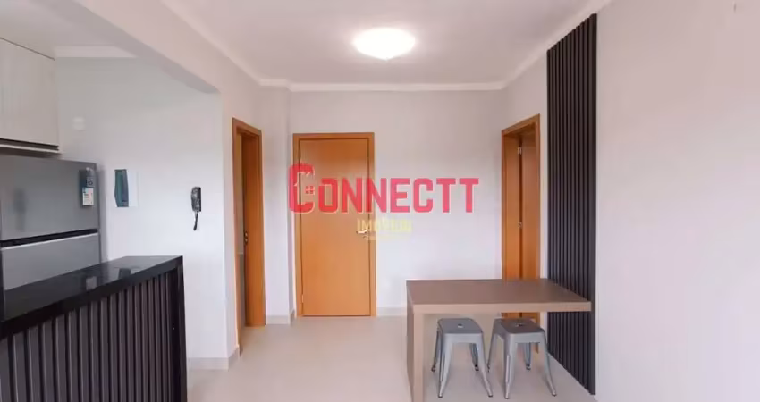Apartamento com 1 dormitório para alugar, 44 m² por r$ 2.965,00/mês - jardim recreio - ribeirão pre