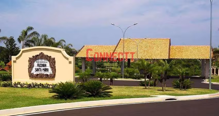 Terreno de 1500m² no condomínio fazenda santa maria