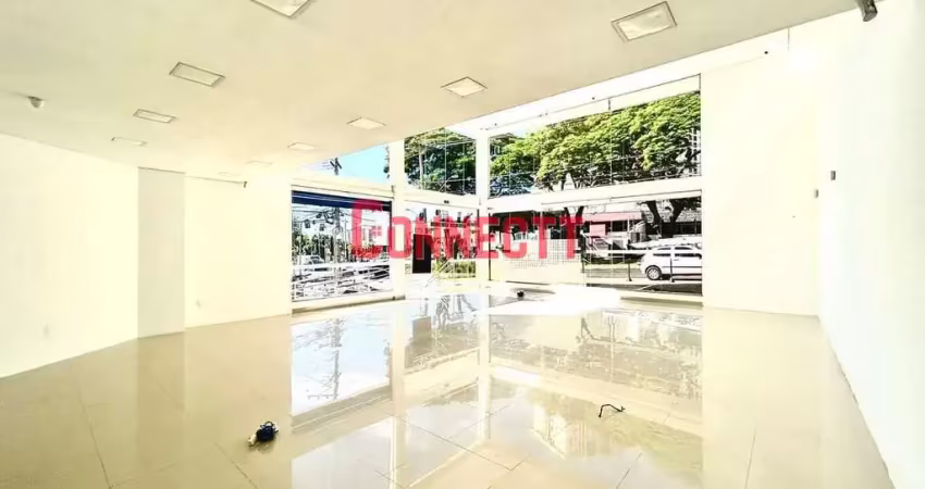 Salão comercial de 209m² em avenida de grande fluxo no bairro jardim são luiz.