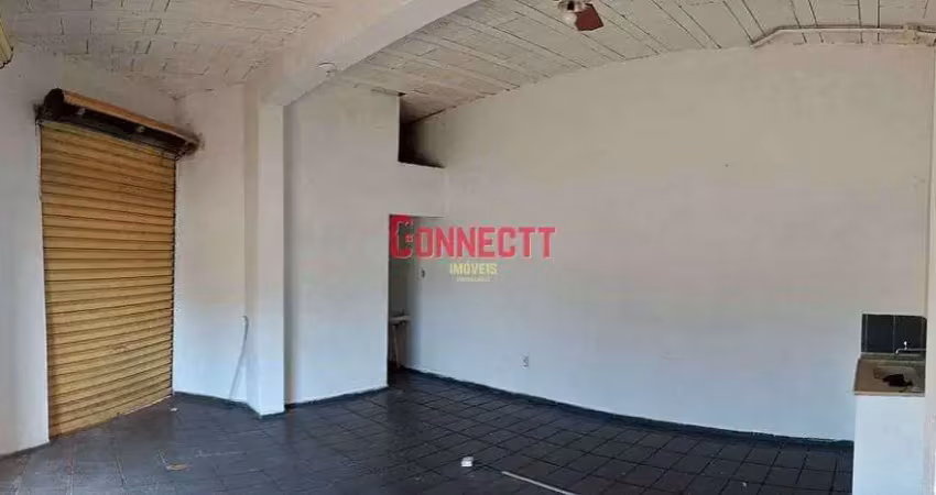 Salão para alugar, 40 m² por r$ 810,00/mês - vila albertina - ribeirão preto/sp