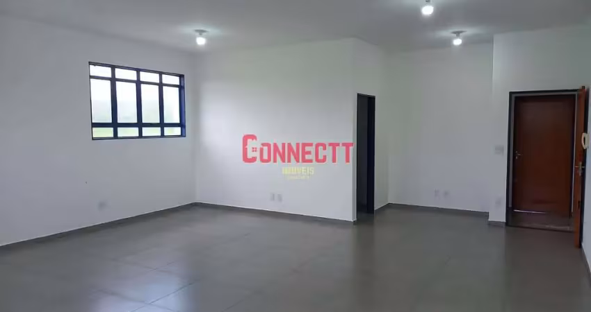 Sala para alugar, 60 m² por r$ 1.355,00/mês - jardim anhangüera - ribeirão preto/sp