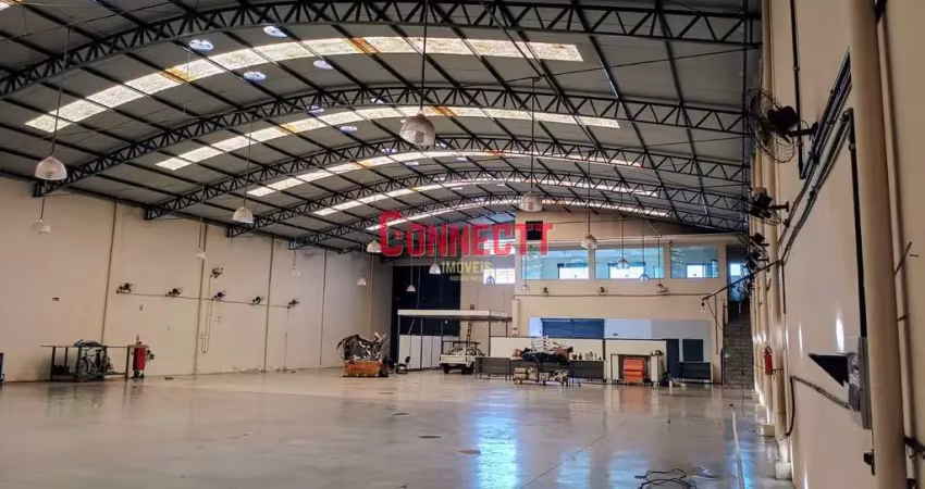 Galpão para alugar, 1100 m² por r$ 32.831,37/mês - jardim zara - ribeirão preto/sp