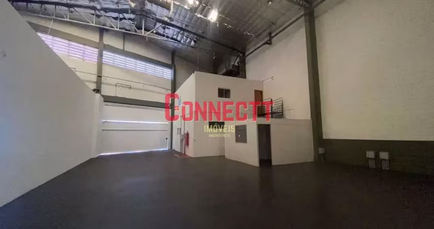 Galpão para alugar, 890 m² por r$ 46.750/mês - parque industrial lagoinha - ribeirão preto/sp