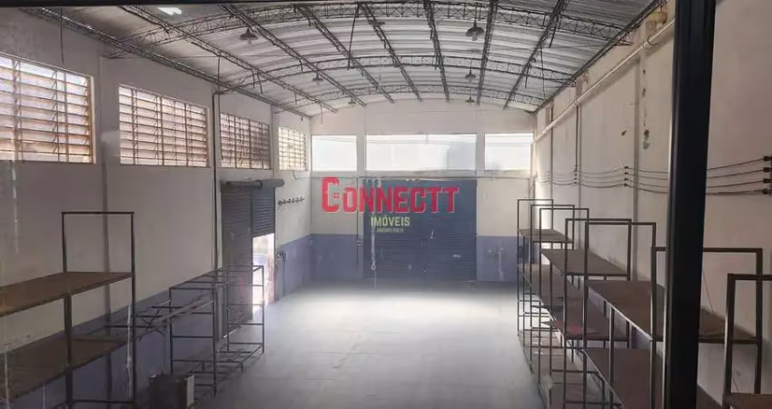 Galpão para alugar, 700 m² por r$ 7.260/mês - independência - ribeirão preto/sp