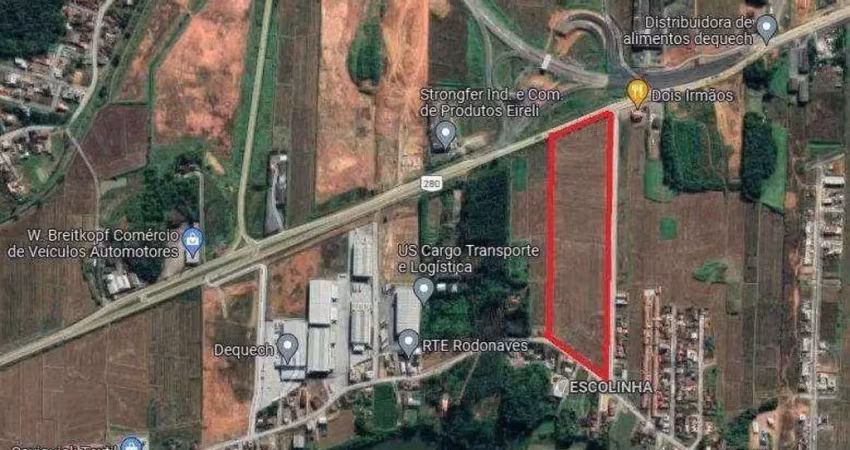 Terreno para venda em guaramirim / sc no bairro escolinha