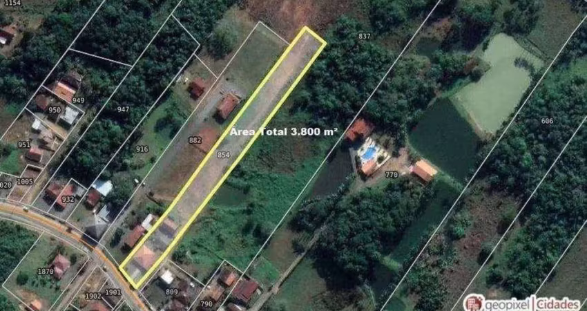 Terreno para venda em guaramirim / sc no bairro corticeira