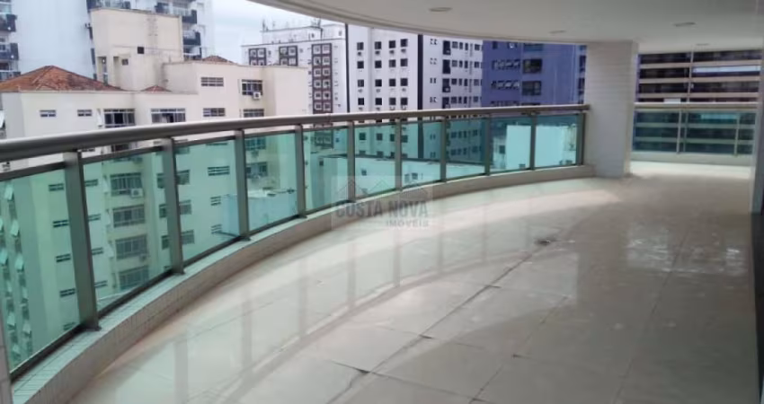 Um sonho de apartamento. 488 m² com vista para o mar!  Ponta da Praia, Santos