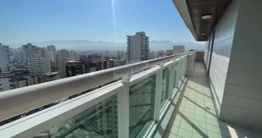Apartamento  de 102 m² com 2 suítes  e 1 lavabo vista mar e serra - tupi