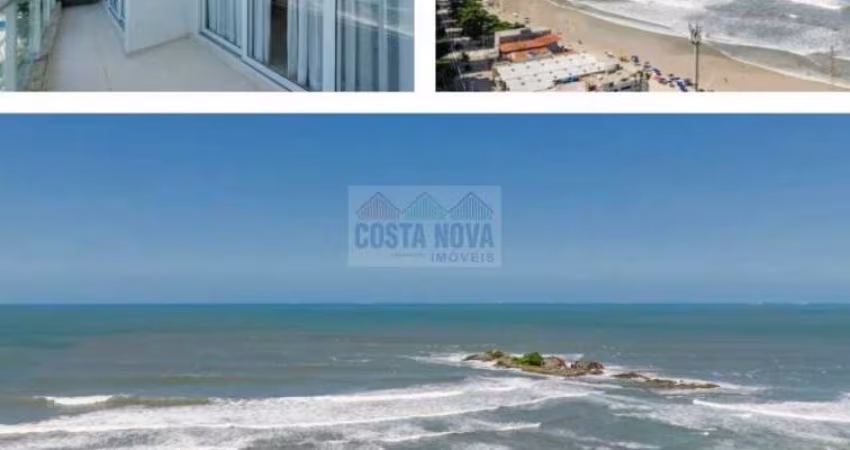 Apartamento à venda em Pitangueiras com 148m² no Guarujá, com 3 suítes, 1 vaga e vista para o mar