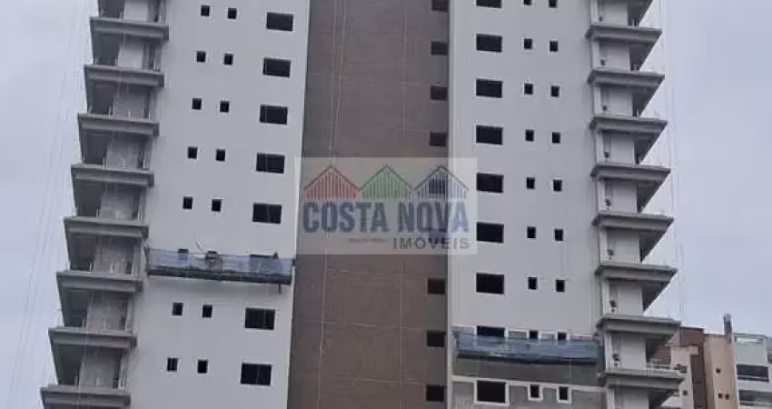 Lançamento - apartamento de 124,55m² - 02 quartos - guilhermina  - praia grande - sp.