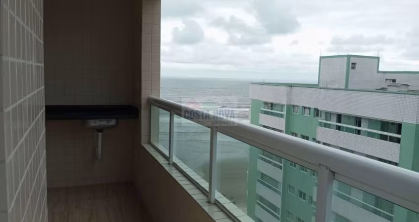 Apartamento de 77 m² Jardim real 2 quartos, 1 suite, 30 metros mar,  1 vaga, Vista  Mar, andar alto
