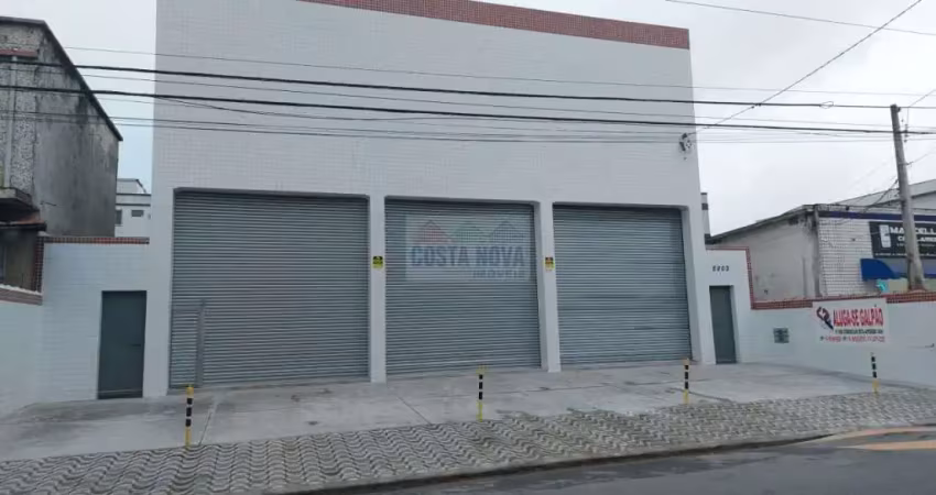 Galpão para locação de 745m² com mezanino localizado no parque são vicente, em são vicente