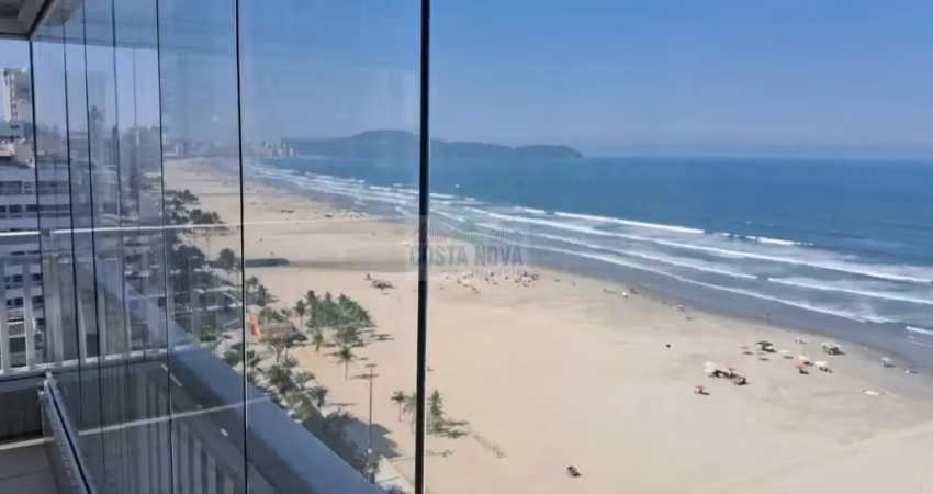 Apartamento à venda de 163m², 3 quartos sendo 3 suítes. 2 vagas. aviação, praia grande