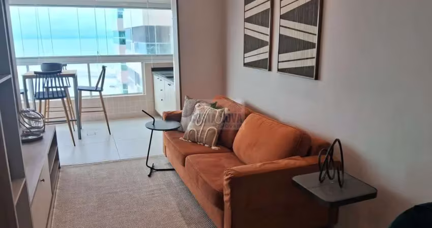 Apartamento à venda vista mar de 80m² , 02 quartos, sendo - 01 suíte, mirim - praia grande - sp.