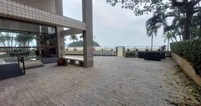 Apartmento de 160m², 2 quartos e 1 suíte , pé na areia no bairro josé menino em santos