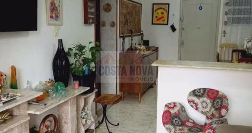 Apartamento à venda com 55m², 1 quarto, 1sala, 1 vaga e elevador no Centro de São Vicente