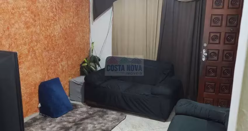 Casa em condominio a venda com 72,55m², com 2 quartos e garagem coberta em são vicente