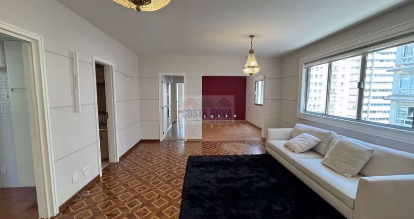Apartamento para locação, Higienópolis, conforto e praticidade, 1 quarto, 1 suíte, 2 vagas