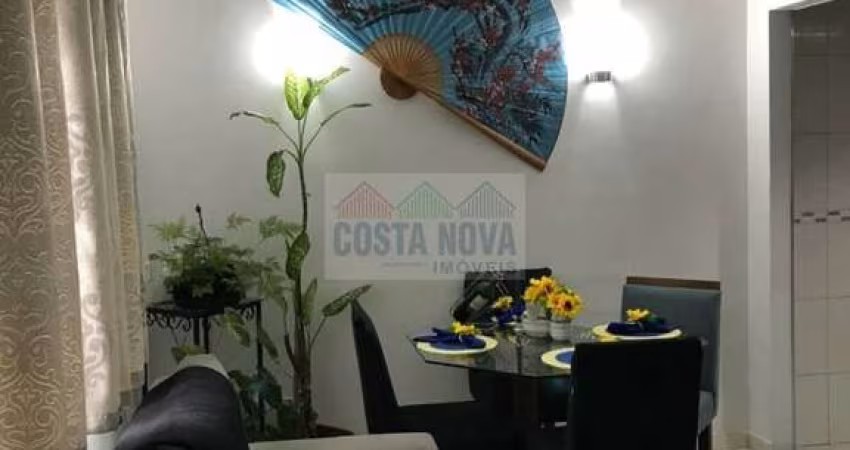 Casa em condomínio à venda com 61m², 2 quartos, 1 sala, 2 banheiros e 1 vaga em São Vicente