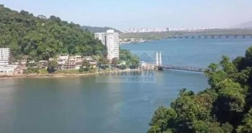 Studio à venda com 30m², 1 quarto, 1 vaga, com vista para o mar em São Vicente - Porteira Fechada