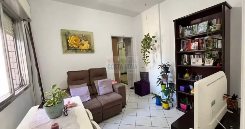 Apartamento a venda com 1 quarto, 1 banheiro, bairro itararé, são vicente