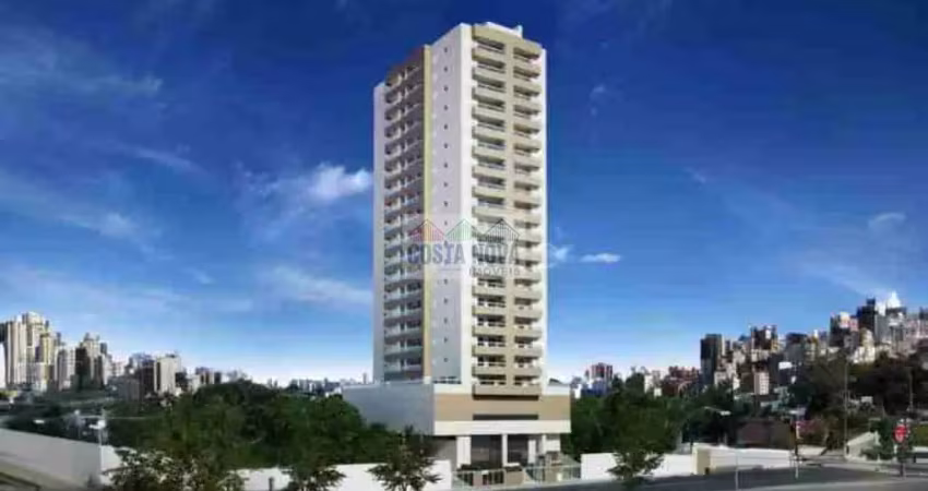 Apartamento 1 dormitório com lazer completo, boqueirão, praia grande - r$350 mil