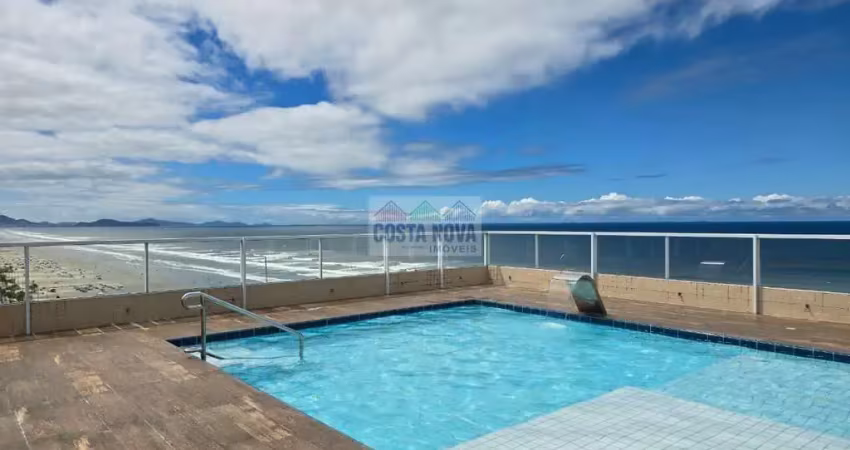 Apartamento com 1 quarto sendo suíte, varanda gourmet, bairro jardim real - praia grande