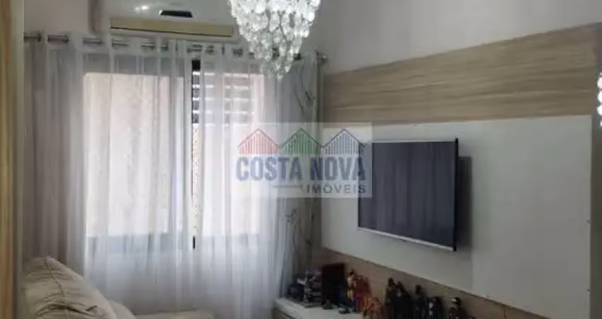 Apartamento à venda de 50m², 1 quarto, 1 sala, 1 banheiro e vaga em são vicente
