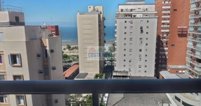 Apartamento de 71m² com dois quartos duas suites de frente vista mar com varanda