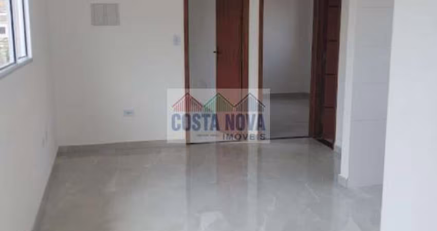 Casa sobreposta à venda com 60m², 2 quartos, 1 sala, 1 banheiros e 1 vaga em São Vicente