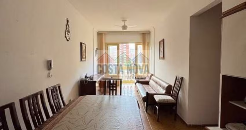 Apartamento à venda com 70m², 2 quartos, 1 vaga, frente ao mar no bairro Tupi em Praia Grande