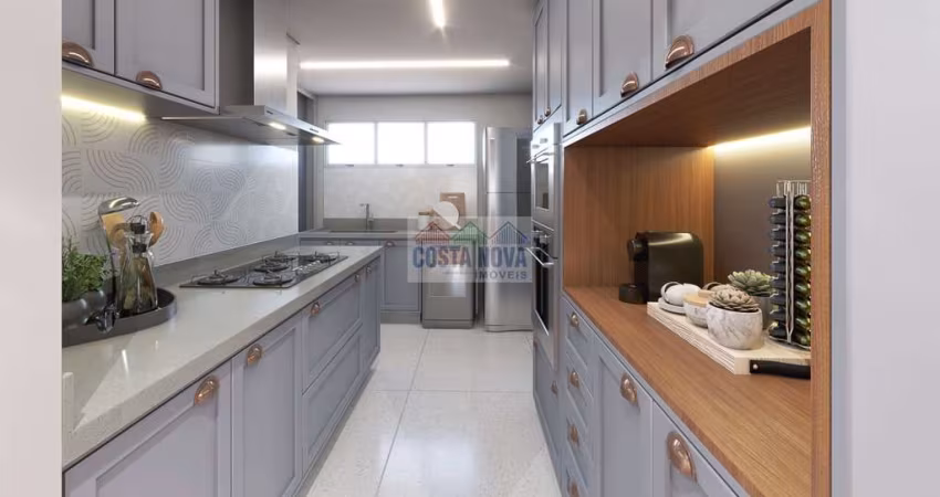 Apartamento de 109m², com 2 quartos sendo 1 suíte, recém reformado pronto para morar