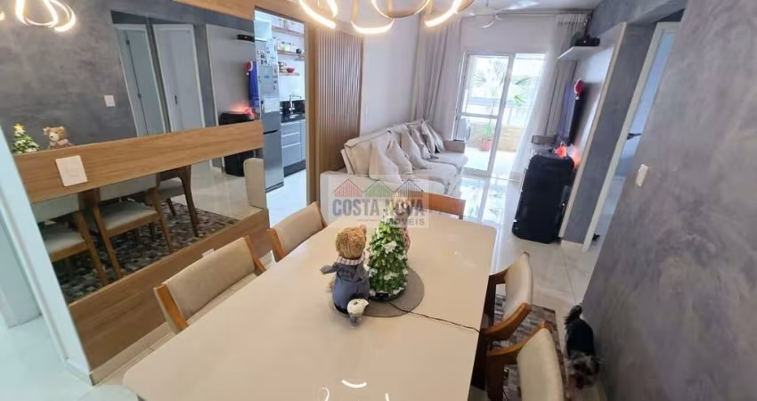 Apartamento 116m2 - Guilhermina - 02 suítes - 03 vagas - Porteira Fechada