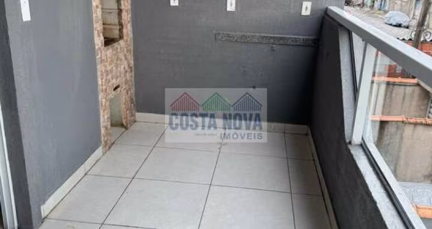 Casa no bairro Ribeiropólis em Praia Grande, 2 quartos, 2 banheiros, 1 vaga de garagem