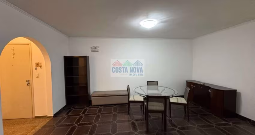 Apartamento para locação com 125m², 2 quartos sendo 1 suíte, 2 banheiros, 1 sala, 2 vagas em Santana