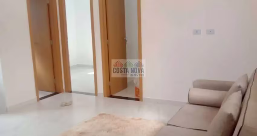 Casa para alugar, sobreposta com 2 quartos, sala banheiro, vaga em condomínio no bairro caiçara