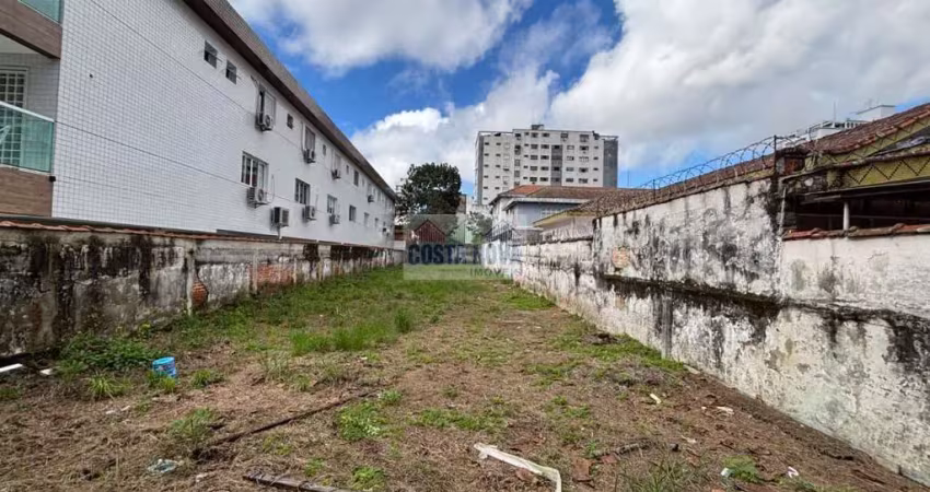 Exclusividade terreno com 540m² no canal 5 em santos aluguel e bts