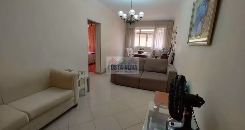 Apartamento com 2 dormitórios à venda, 72 m² - marapé - santos/sp