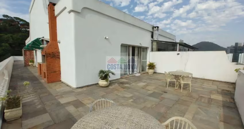 Cobertura com 3 dormitórios à venda, 318 m² por r$ 550.000,00 - enseada - guarujá/sp