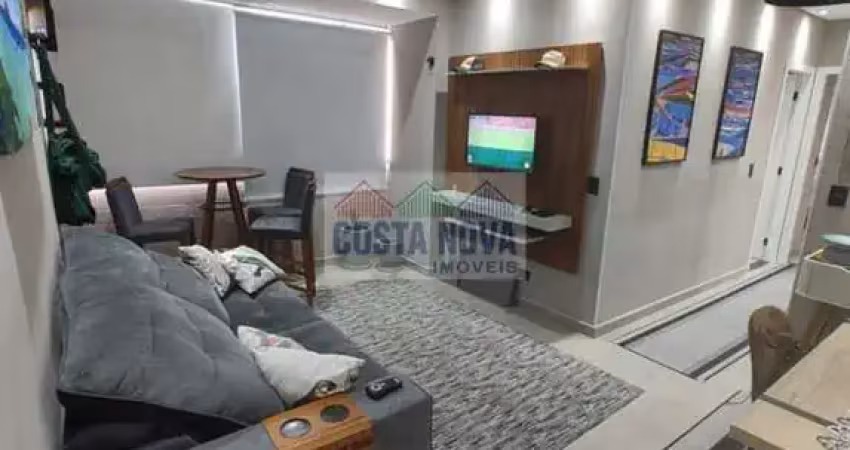 Apartamento 70m2 canto do forte - 02 dormitórios - 01 vaga