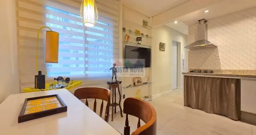 Apartamento 30m² à 115 metros da praia do canal 4, mobiliado pronto para morar